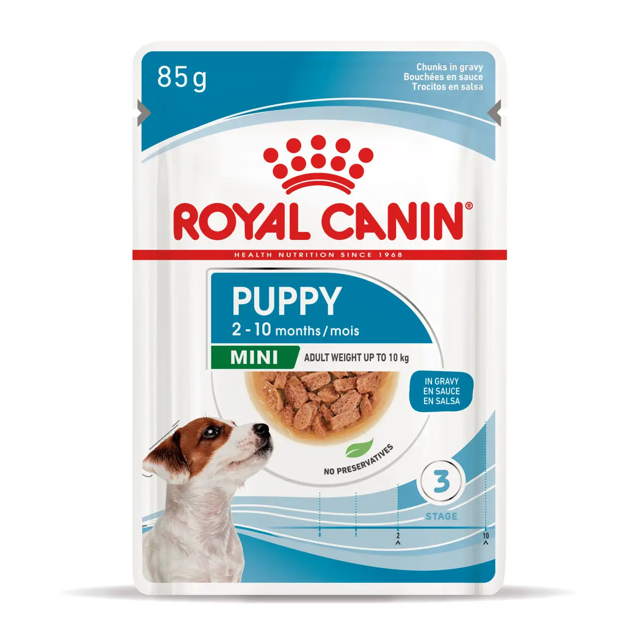 3861962458_w640_h640_3861962458 Вологий корм для цуценят ROYAL CANIN MINI PUPPY 0.085 кг - Зображення 1