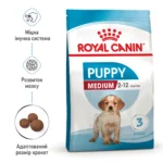 Корм для цуценят середніх порід ROYAL CANIN MEDIUM PUPPY - Зображення 6