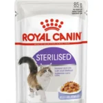 Вологий корм для дорослих стерилізованих котів ROYAL CANIN STERILISED IN JELLY 0.085 кг