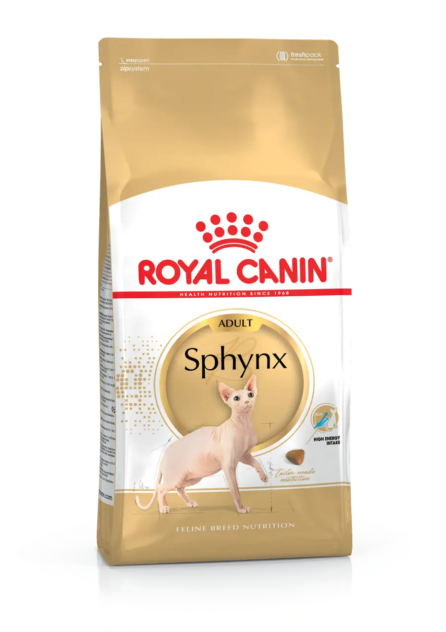 3984290152_w640_h640_3984290152 Корм для дорослих котів ROYAL CANIN SPHYNX ADULT - Зображення 1