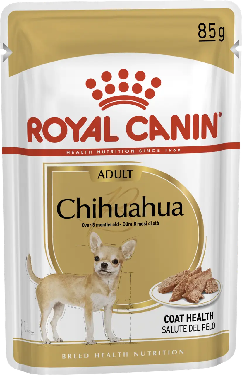 4405242071_w640_h640_4405242071 Вологий корм для дорослих собак ROYAL CANIN CHIHUAHUA ADULT 0.085 кг - Зображення 1