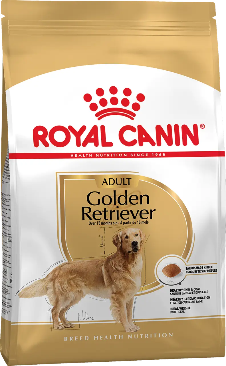 4405257394_w640_h640_4405257394 Корм для дорослих собак породи Золотистий ретривер ROYAL CANIN GOLDEN RETRIEVER ADULT 12.0 кг - Зображення 1