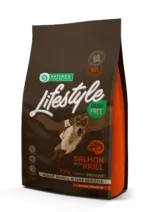 Nature's Protection Lifestyle Grain Free Salmon with Krill Adult Small and Mini Breeds Сухий беззерновий корм для собак малих порід з лососем та крилем