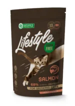 Nature's Protection Lifestyle Growing Salmon Сухий беззерновий корм для кошенят з лососем