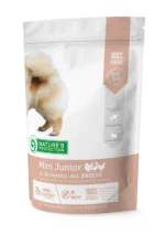 Nature's Protection Mini Junior Small Breeds Сухий корм для цуценят малих порід з м'ясом птиці