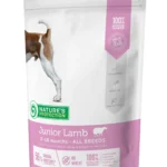 Nature's Protection Junior Lamb All Breeds Сухий корм для цуценят усіх порід з ягням
