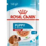 Вологий корм для цуценят середніх розмірів ROYAL CANIN MEDIUM PUPPY IN GRAVY 0.140 кг