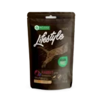 Nature's Protection Lifestyle Rabbit with blueberries Ласощі для котів кролик з чорницею, 75 г