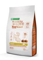 Nature's Protection Superior Care Red Coat Grain Free Salmon Adult Small Breeds Сухий беззерновий корм для дорослих собак малих порід з рудим забарвленням з лососем