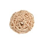 Іграшка Trixie для гризунів м_яч з брязкальцем натуральні матеріали з лози 4 см