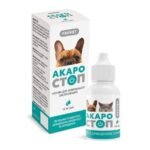 Краплі Provet АКАРОСТОП для котів собак та кроликів для зовнішнього застосування акарицидний препарат 10 мл - Зображення 2