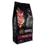Корм сухий Savory Adult Cat Steril Fresh Turkey and Duck для стерилізованих котів з індичкою та качкою