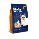 Корм сухий Brit Premium Cat by Nature Indoor для дорослих домашніх котів з куркою