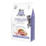 Корм сухий Brit Care Cat Grain Free Sterilized Weight Control для стерилізованих котів з надмірною вагою качка та індичка