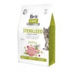 Корм сухий Brit Care Cat Grain Free Sterilized Immunity Support для стерилізованих котів для підтримки імунітету зі свининою