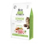 Корм сухий Brit Care Cat Grain Free Senior Weight Control для котів похилого віку з надмірною вагою з куркою