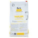 Корм сухий Brit Care Cat Grain Free Haircare Healthy and Shiny Coat для котів догляд за шкірою і шерстю лосось та курка - Зображення 2