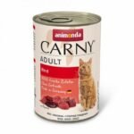 Корм вологий Carny Adult Beef для котів з яловичиною