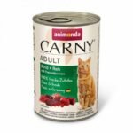 Корм вологий Carny Adult Beef Venison with Cowberries для дорослих котів з яловичиною олениною та брусницею