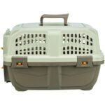 Контейнер-переноска Trixie для собак та котів Skudo 1 вагою до 12 кг коричнева пластик розмір XS 30x32x49 см - Зображення 3