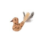 Іграшка Eastland для котів з котячою м ятою натуральна з пробки та плюшу 7х6,5 см