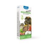 Ласощі Природа Колосок Коктейль для гризунів з фруктами горіхами та кокосом 90 г