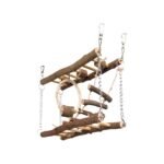 Підвісний міст Trixie для гризунів з ланцюгом дерево 27 х 17 х 7 см
