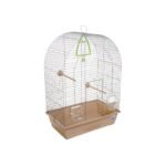 Клітка для птахів Природа Арка бежева 44x27x65 см