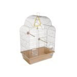 Клітка Природа Ізабель 1 для дрібних декоративних птахів хромована 44x27x61 см