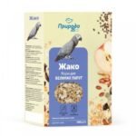 Корм Природа Жако повнораціонний вітамінізований для великих папуг 1 кг