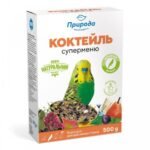 Корм Природа Коктейль Суперменю для хвилястих папуг 500 г