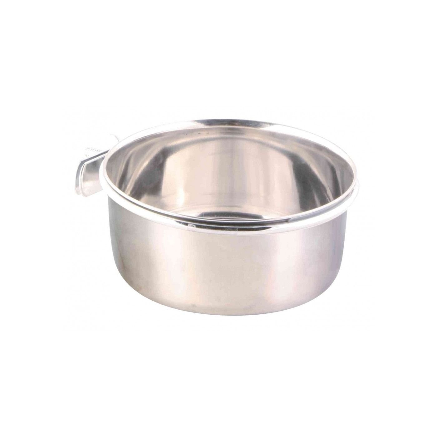 Array - 2026-01-10T182513.788 Миска Trixie для птахів з гвинтовим кріпленням металева 600 мл/12 см - Зображення 1