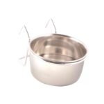 Миска Trixie для птахів підвісна з кріпленням металева 150 мл 7 см