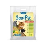 Наповнювач Природа Sani Pet Лимон гігієнічний для котячих туалетів деревинний