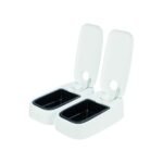 Автоматична годівниця Trixie для корму TX2 пластик 2х300 мл/27х7х24 см - Зображення 3