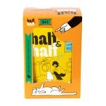 Набір паучів HalfHalf д/дорослих котів лосось/желе 5+1