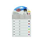 Набір нашийників Trixie для цуценят фіолетовий/червоний/синій/чорний/папайя/зелений нейлон - Зображення 3