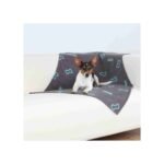 Ковдра Trixie для собак Beany фліс сіро-коричнева 100*70см - Зображення 2