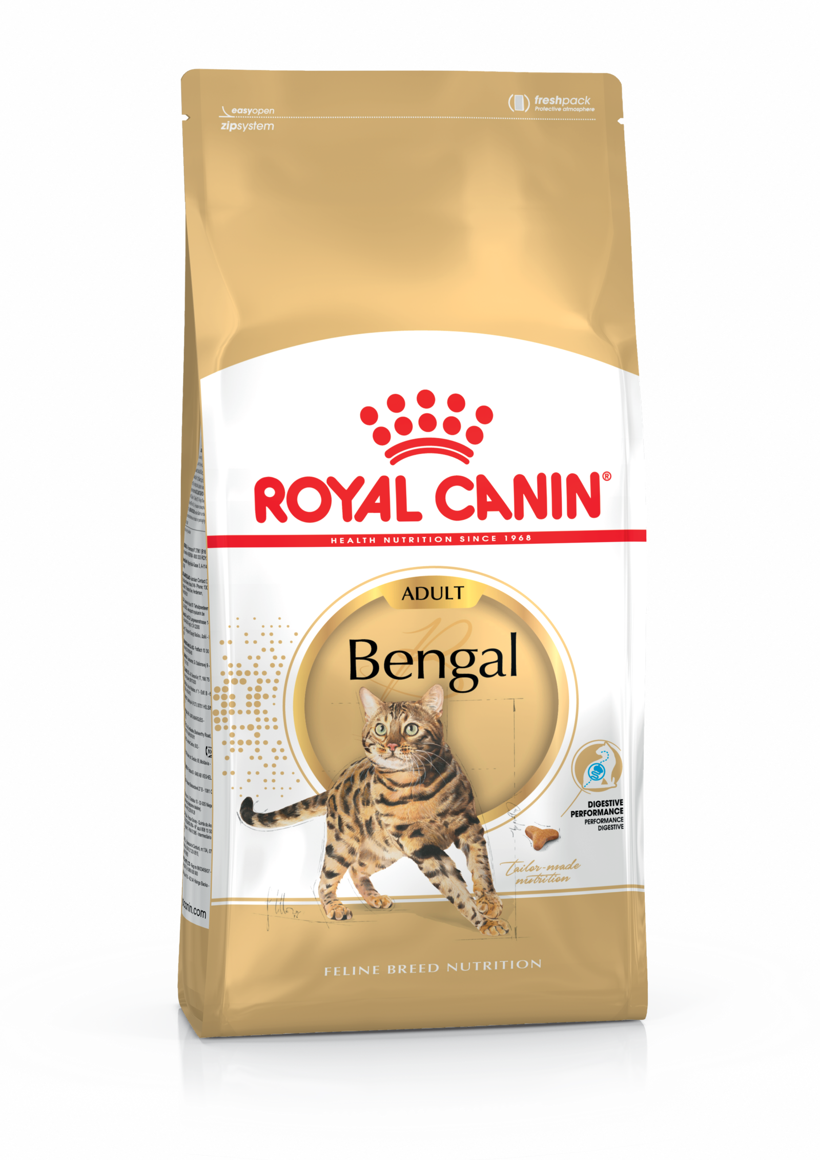 FBN2016_PACKSHOT_BENGAL-Packaging-Packshots-000003_2.0_png_300 Корм для дорослих котів породи Бенгальська ROYAL CANIN BENGAL ADULT - Зображення 1