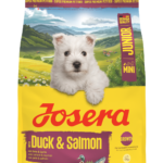Йозера Міні Юніор з качкою та лососем для малих порід