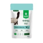 Nature's Protection Prime Adult Cats Skin&Coat Chicken and White Fish Вологий корм для котів для догляду за шкірою та шерстю з куркою і білою рибою, 85 г