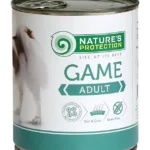 Nature's Protection Adult Game Вологий корм для собак з дичиною, 400 г