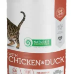 Nature's Protection Adult cats Sterilised Chicken & Duck Вологий корм для стерилізованих котів з куркою і качкою, 400 г