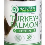 Nature's Protection Kitten Turkey & Salmon Вологий корм для кошенят з індичкою і лососем, 400 г