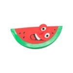 Іграшка Trixie для собак Кавун з пискавкою латекс світло-зелений-червоний 15,5 см - Зображення 4