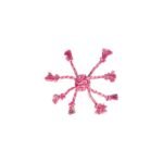 Іграшка Trixie для собак М_яч плетений з мотузками текстиль 7/44 см - Зображення 3