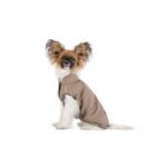 Жилет Pet Fashion Hardy для собак утеплений водонепроникний з отвором для повідця бежевий - Зображення 5