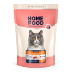 Повнораціонний сухий корм Home Food для котів CAT ADULT Для вибагливих Chicken & Liver 1,6 кг