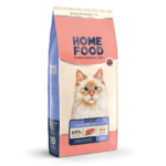 Повнораціонний сухий корм Home Food для котів CAT ADULT З чутливим травленням Ягнятина та лосось 10 кг