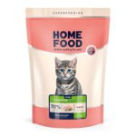 Повнораціонний сухий корм Home Food для кошенят KITTEN Для кошенят Свіжа курка 1,6 кг